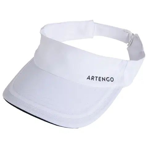 čiapky Tenisový šilt Artengo TV 100 veľkosť 56 biely