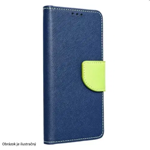 Puzdrá na mobilné telefóny Puzdro FANCY Book pre Xiaomi Redmi Note 12 Pro 5G, modrézelené TEL205293