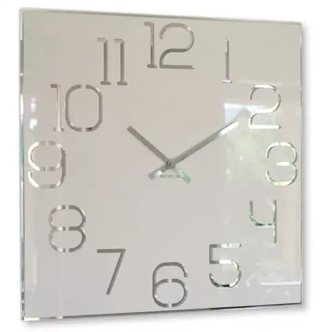 Hodiny Nástenné akrylové hodiny Digit Flex z120-2-0-x, 50 cm, biele