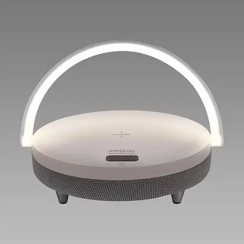 Lampy do obývačky Lampa Saturn LED White Speaker 03864 LB1