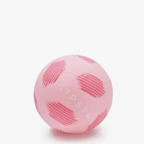 futbal Futbalová minilopta Sunny 300 veľkosť 1 ružová