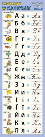 Učebnice - ostatné Záložka - Ukrajinská abeceda - Petr Kupka