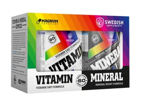 Komplexné vitamíny Vitamin+Mineral Complex - Swedish Supplements 60 dávok
