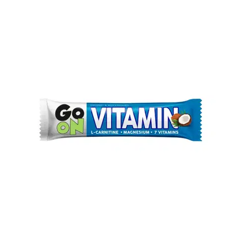 Energetické tyčinky & Flapjacky Go On Vitamin Bar 24 x 50 g kokos