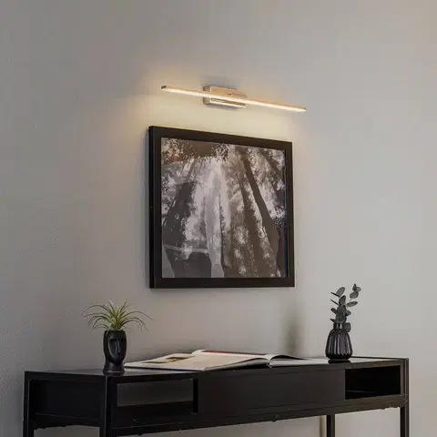 Nástenné svietidlá MCJ Nástenné LED svietidlo Miroir 60 cm chróm 3000 K