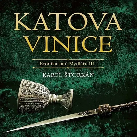 Historické romány Tympanum Katova vinice - audiokniha CD