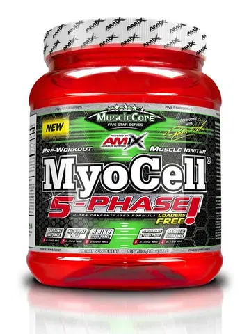 Práškové pumpy MyoCell 5 phase - Amix 500 g Fruit Punch