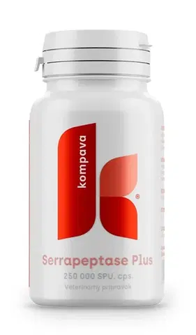 Komplexné vitamíny Serrapeptase Plus - Kompava 90 kaps.