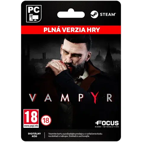 Hry na PC Vampyr [Steam]