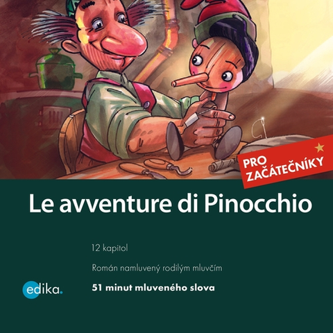 Jazykové učebnice - ostatné Edika Le avventure di Pinocchio (IT)