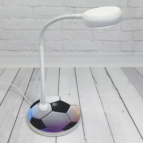Stolové lampy Niermann Standby Stolová lampa Futbal s ohybným ramenom