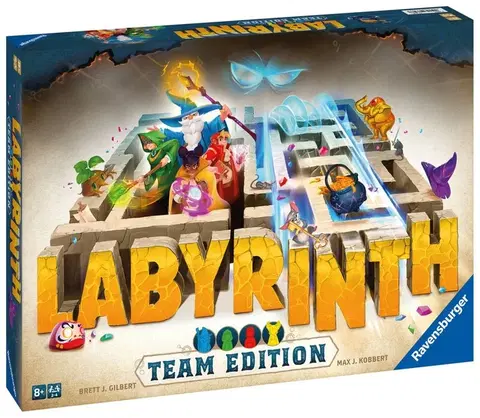 Hračky rodinné spoločenské hry RAVENSBURGER - Kooperatívny Labyrinth - Team edícia