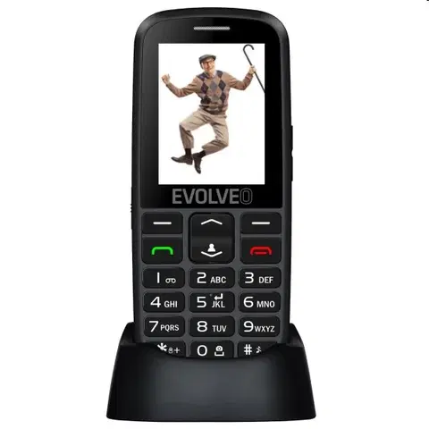 Mobilné telefóny EVOLVEO EasyPhone EG, čierna