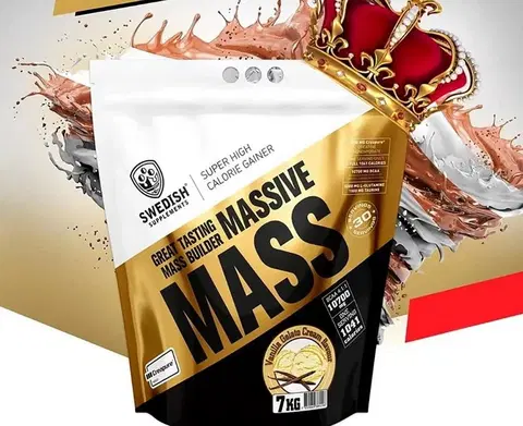 Gainery 21 - 30 % Massive Mass - Swedish Supplements 7000 g Chocolate Toffee