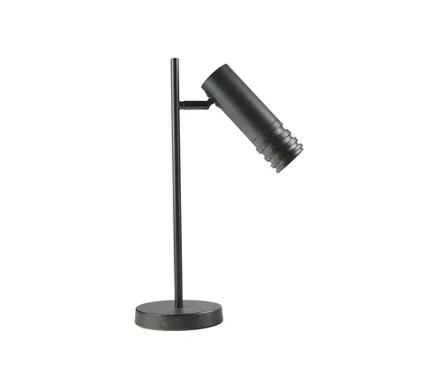 Lampy    108007 - Stolná lampa DRILL 1xGU10/4W/230V čierna 