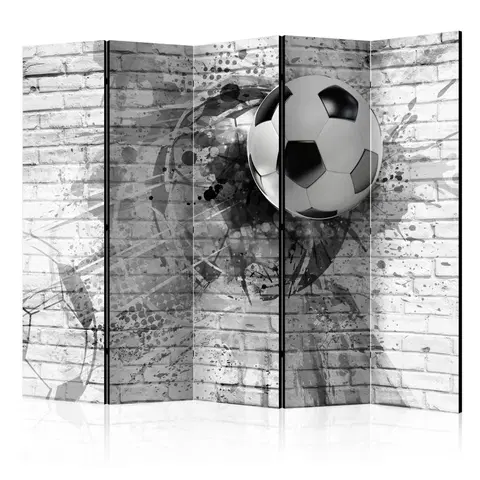 Paravány Paraván Dynamic Football Dekorhome 225x172 cm (5-dielny)