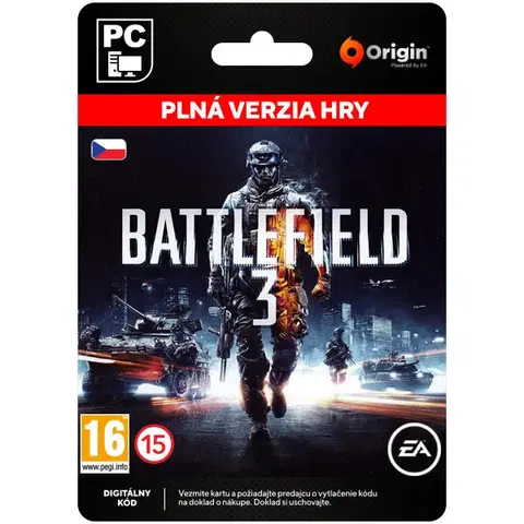 Hry na PC Battlefield 3 CZ  [Origin]