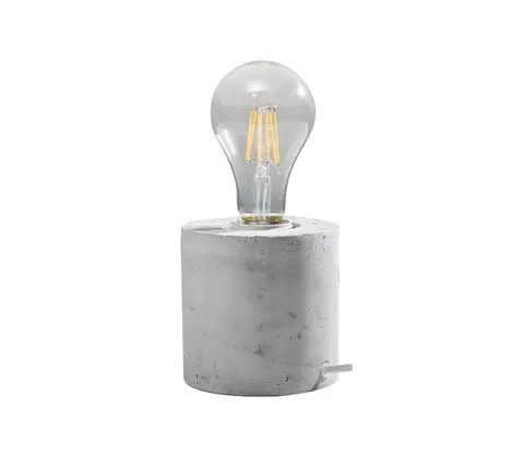 Lampy  Stolná lampa SALGADO 1xE27/60W/230V betón 