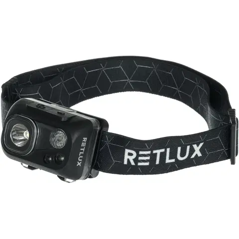 Svetlá a baterky Retlux RLP 57 Nabíjacia LED čelovka, dosvit 70 m, výdrž 30 hodín