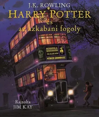 Fantasy, upíri Harry Potter és az azkabani fogoly - Illusztrált kiadás - Joanne K. Rowling