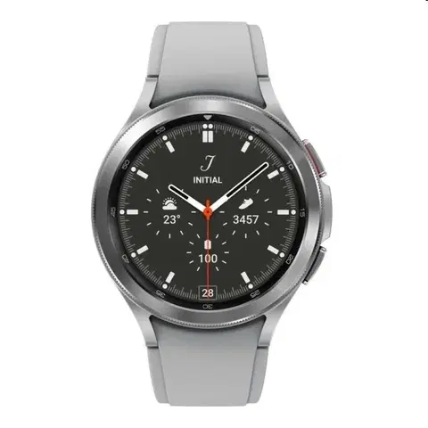 Inteligentné hodinky Samsung Galaxy Watch4 Classic LTE 46mm, silver SM-R895FZSAEUE