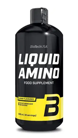 Tekuté (Amino+BCAA) Liquid Amino - Biotech USA 25 ml. Ampulka Pomaranč