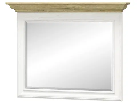 Zrkadlá NABBI Igins M zrkadlo na stenu sosna Andersen / dub zlatý