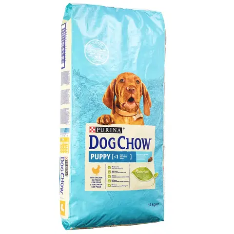 poľovníc Suché krmivo pre psy Dog Chow Complet/Junior s kuracím mäsom 14 kg