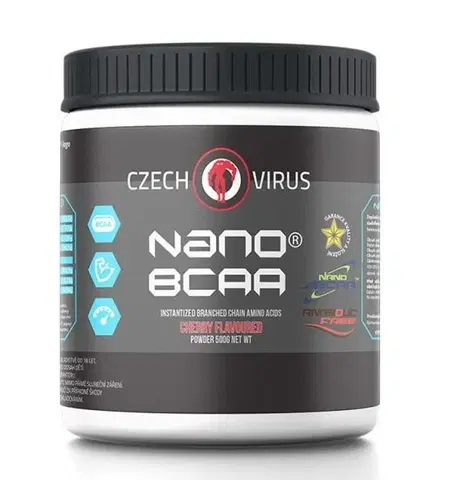BCAA Nano BCAA - Czech Virus 500 g Cherry