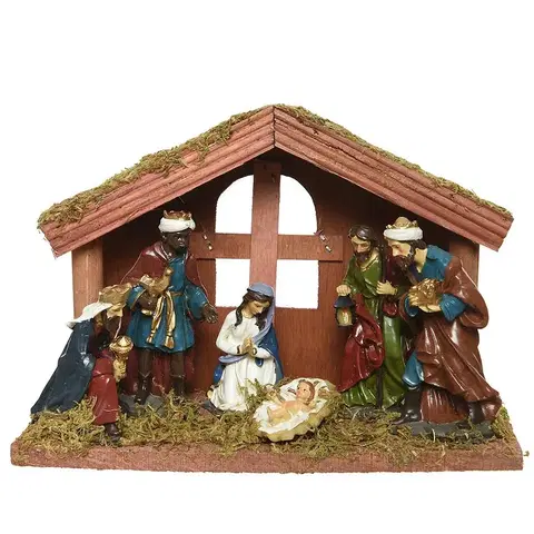 Vianočné dekorácie – do vnútra Betlehem mdf 14 cm 591356