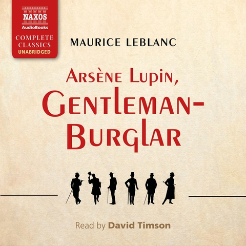 Svetová beletria Naxos Audiobooks Arsene Lupin, Gentleman-Burglar (EN)