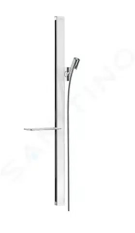 Sprchy a sprchové panely HANSGROHE - Unica'E Sprchová tyč 900 mm, so sprchovou hadicou, biela/chróm 27640400
