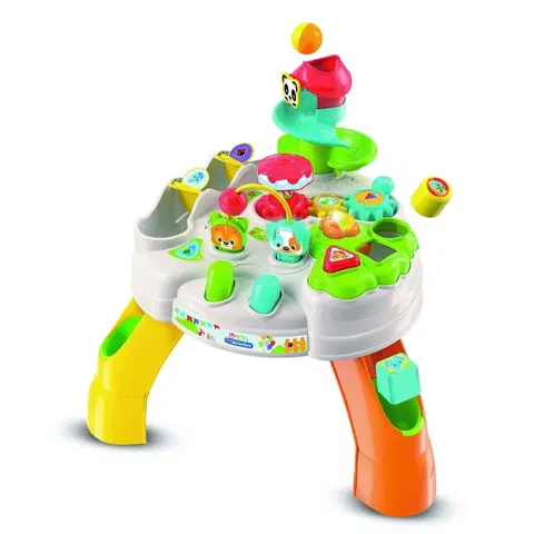 Hračky Clementoni Clemmy baby Veselý hrací stolek s kostkami a zvířátky