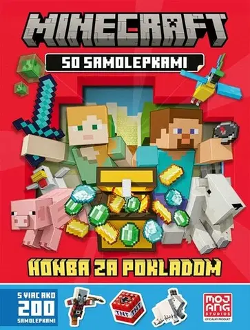 Dobrodružstvo, napätie, western Minecraft - Honba za pokladom so samolepkami - neuvedený,Jaroslav Brožina