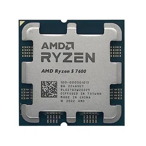 Procesory AMD Ryzen 5 7600X Procesor (až 5,3 GHz  38 MB  105 W  AM5) Tray bez chladiča 100-00000593