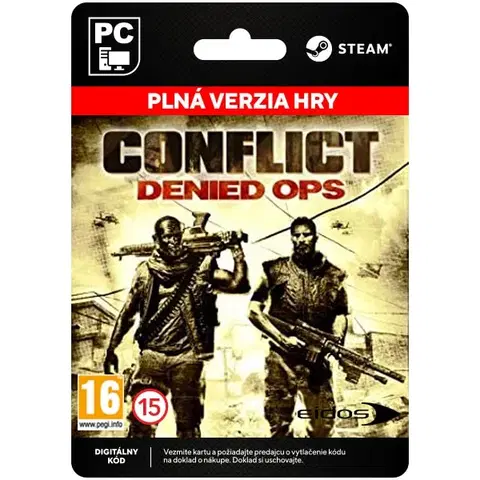 Hry na PC Conflict: Denied Ops [Steam]
