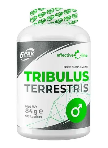 Anabolizéry a NO doplnky Tribulus Terrestris - 6PAK Nutrition 90 kaps.