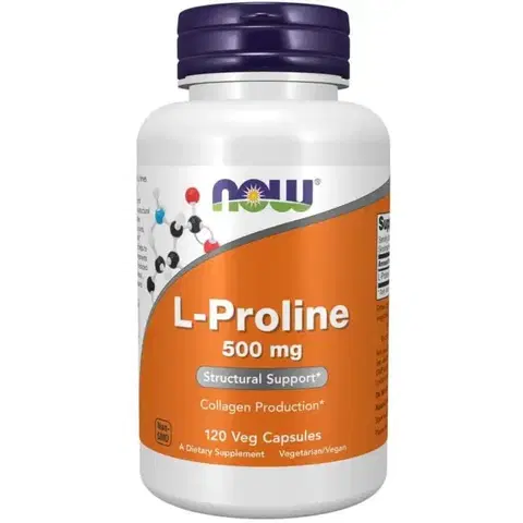 Ostatné aminokyseliny NOW Foods Proline 500 mg