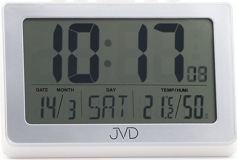Hodiny Nástenné aj stolové digitálne hodiny JVD DH1708