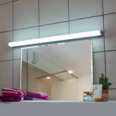 Nástenné svietidlá Lindby Nástenné LED Jesko kúpeľňa 3 000–6 500 K 89cm