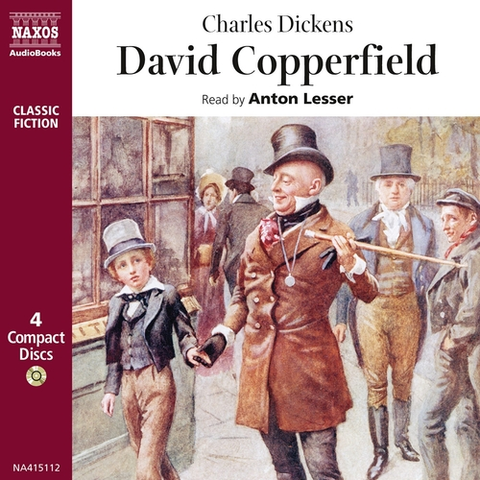 Svetová beletria Naxos Audiobooks David Copperfield (EN)