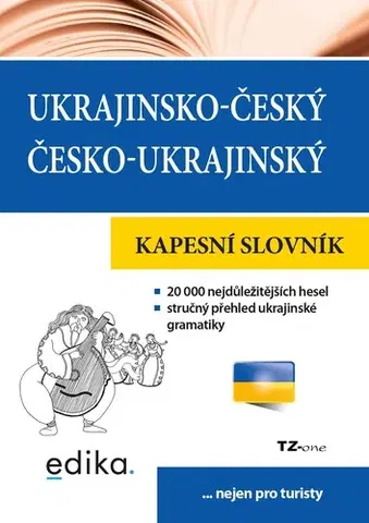 Slovníky Ukrajinsko-český česko-ukrajinský kapesní slovník, 2. vydání - TZ one