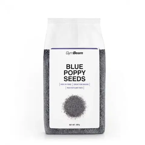 Orechy a semienka GymBeam Mak modrý 500 g