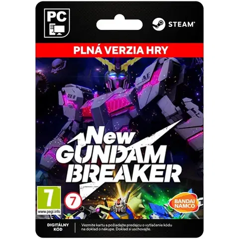Hry na PC New Gundam Breaker [Steam]