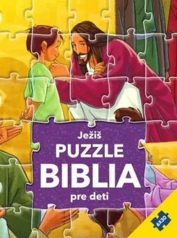 Náboženská literatúra pre deti Ježiš - Puzzle - Biblia pre deti - Gustavo Mazali,Gao Hanyu