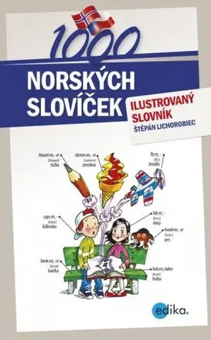 Učebnice a príručky 1000 norských slovíček - Štěpán Lichorobiec