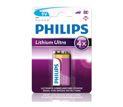 Batérie primárne Batéria Philips Ultra 9V 1 ks