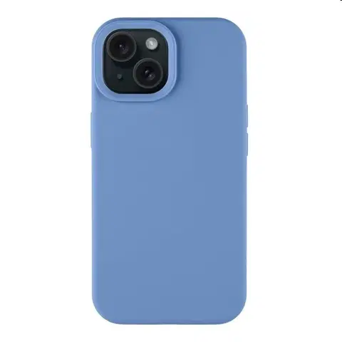 Puzdrá na mobilné telefóny Zadný kryt Tactical Velvet Smoothie pre Apple iPhone 15, modrá 57983116000