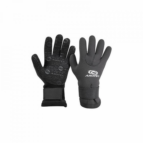 Rukavice na otužovanie Neoprénové rukavice Aropec CLASSIC 3 mm čierna - XL