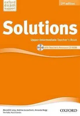 Učebnice a príručky Solutions Upper-intermediate Teacher's Book 2nd Edition+CD-ROM - Kolektív autorov
